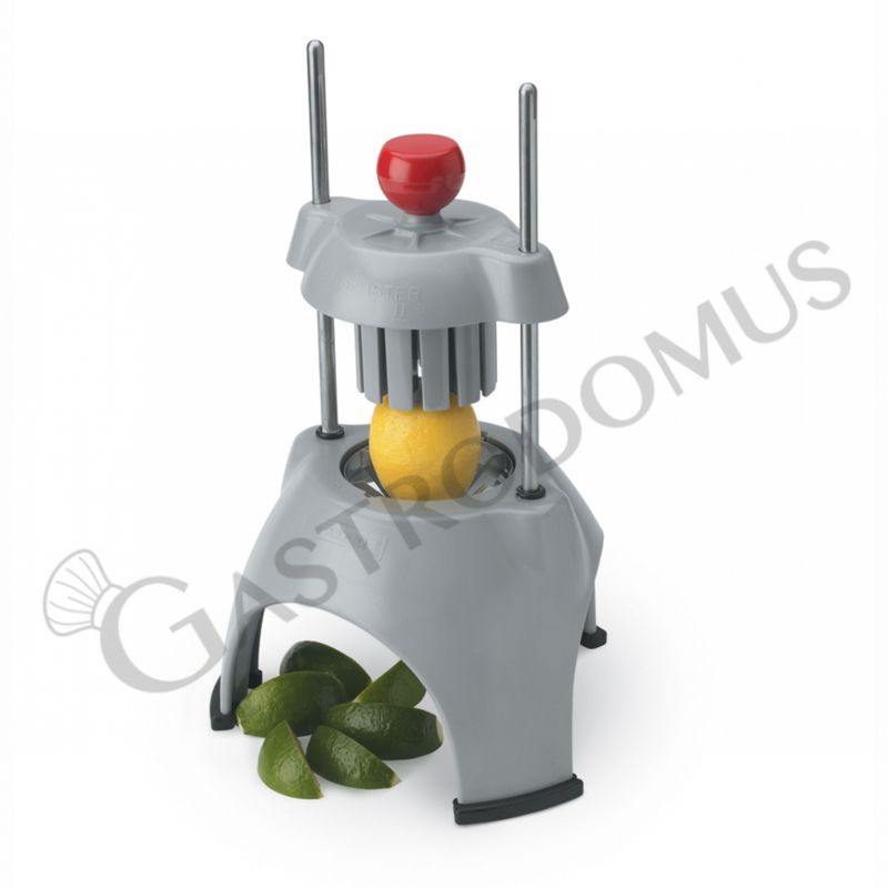 Kartoffel- und Obstschneider, B 248 mm x T 230 mm x H 387/406 mm.