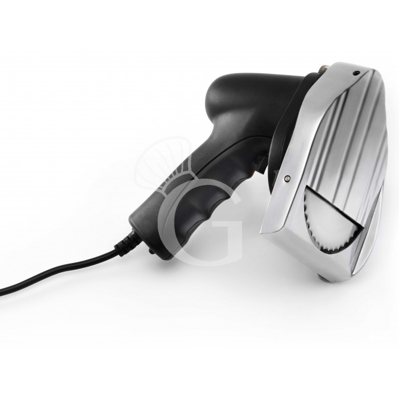 Döner-Kebabmesser/Dönerschneider, elektrisch, Klingendurchmesser: 100 mm, Vertikalgriff Döner-Kebabmesser/Dönerschneider, elektrisch, Klingendurchmesser: 100 mm, Vertikalgriff
