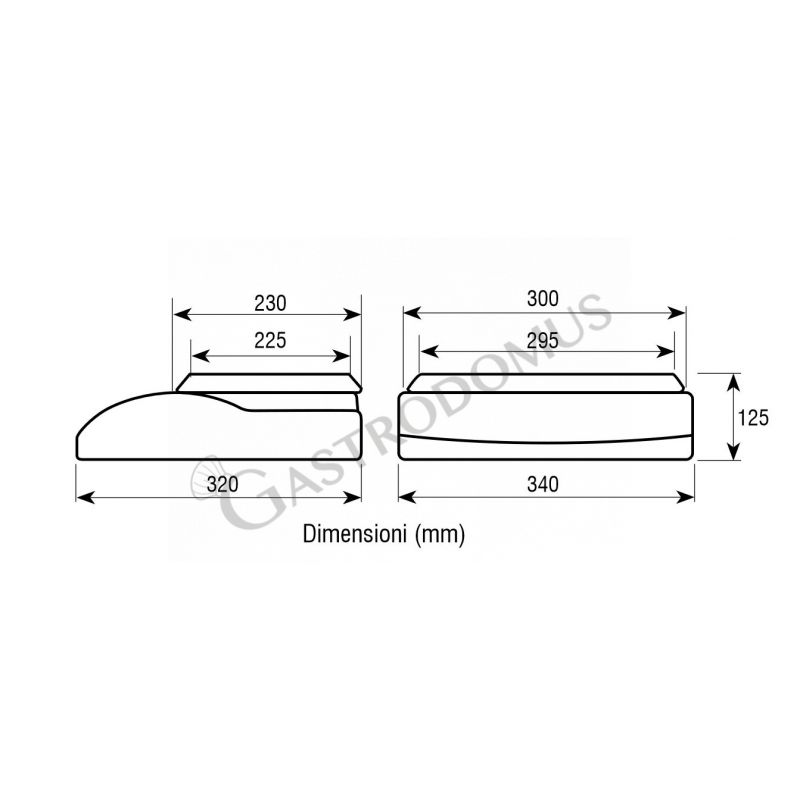 Kontrollwaage, Tragkraft: 6 kg, Präzision auf bis zu 0,2 g, B 340 mm x T 320 mm x H 125 mm