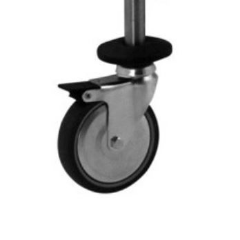 Rolle mit Bremse, für Servierwagen