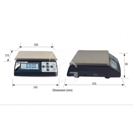 Kontrollwaage / Präzisionswaage, aus ABS, LCD-Display, Tragkraft: 1,5 kg, Präzision auf bis zu 0,1 g, B 245 x T 310 x H 95 mm Kontrollwaage / Präzisionswaage, aus ABS, LCD-Display, Tragkraft: 1,5 kg, Präzision auf bis zu 0,1 g, B 245 x T 310 x H 95 mm