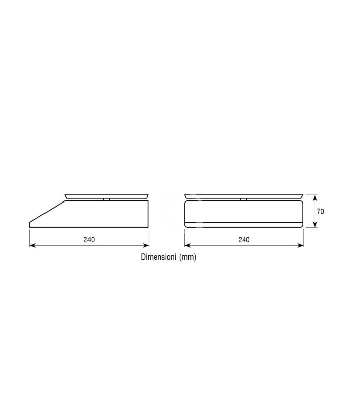 Zählwaage, Tragkraft: 10 k, Präzision auf bis zu 1 g, B 240 mm x T 240 mm x H 70 mm