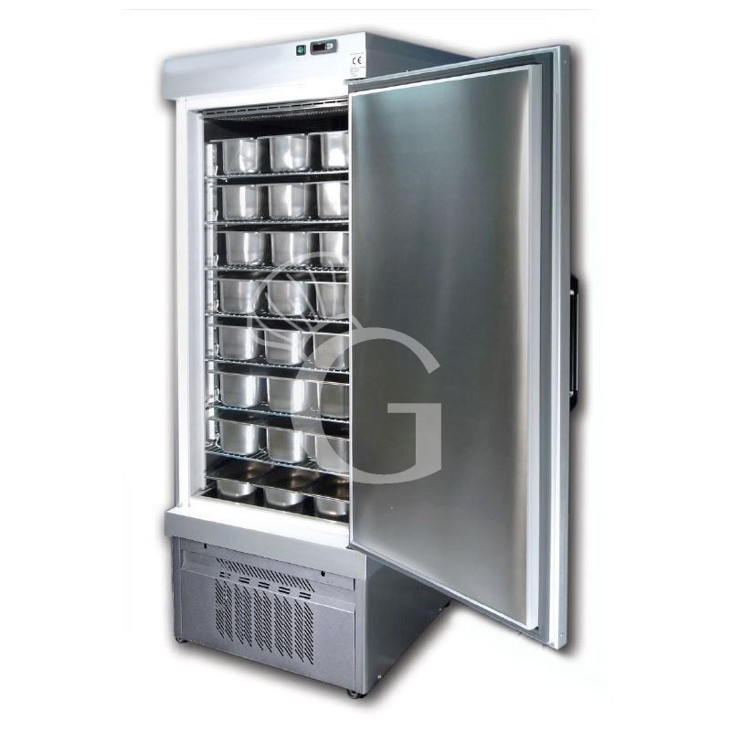 Speiseeis/Eiscreme Tiefkühlschrank (650 L), Umluftkühlung, -18°C/-40°C