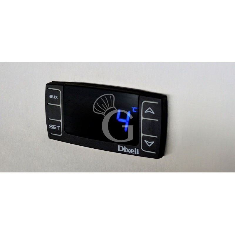 Tiefkühlschrank (1333 L), Umluftkühlung, 2 Türen, -18°C/-22°C, Energieklasse D - Display