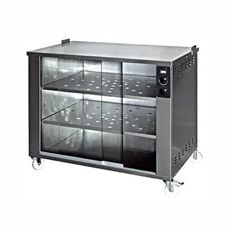 Wärmeschrank für Hähnchengrills, statisch, für 42-48 Hähnchen, B 1455 mm x T 633 mm x H 985 mm