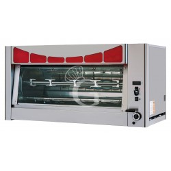 Gas Hähnchengrill PLANETARIO , Rotation,  B 1450 mm x T 710 mm x H 730 mm, für 42 Hähnchen
