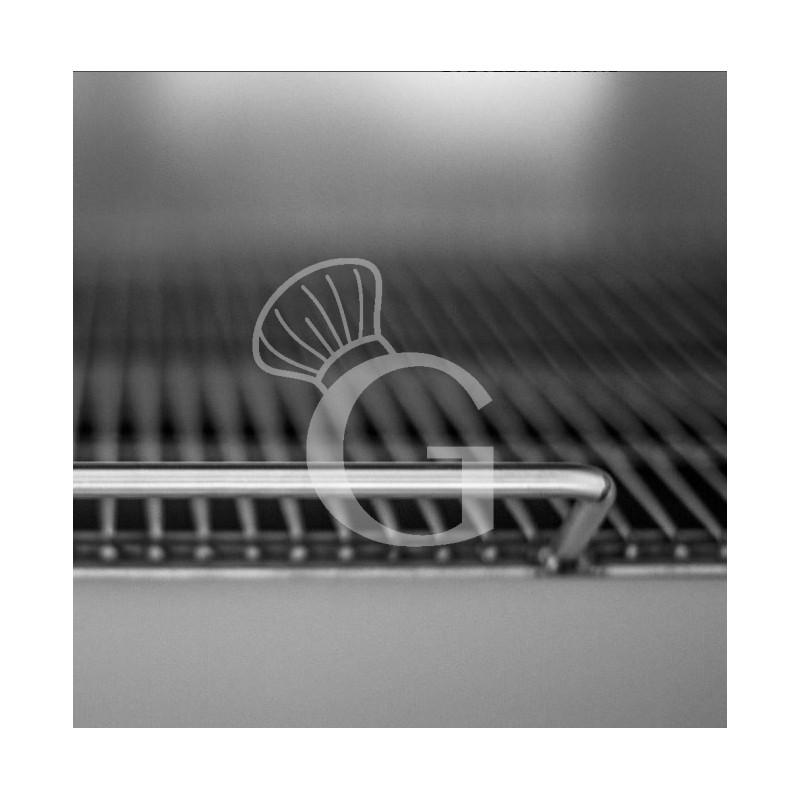 Dreifacher modularer Holzkohlegrill, B 2200 mm x T 670+300 mm x H 2400 mm