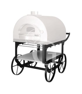 Wagen für Holz-Pizzaofen Eleonora, Außenbereich