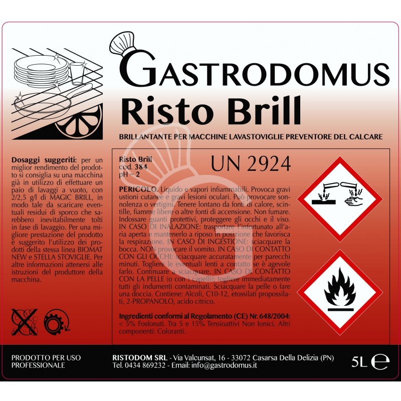 Confezione di 3 detergenti + 1 brillantante