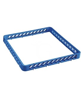 Cesto quadrato in plastica maglia stretta