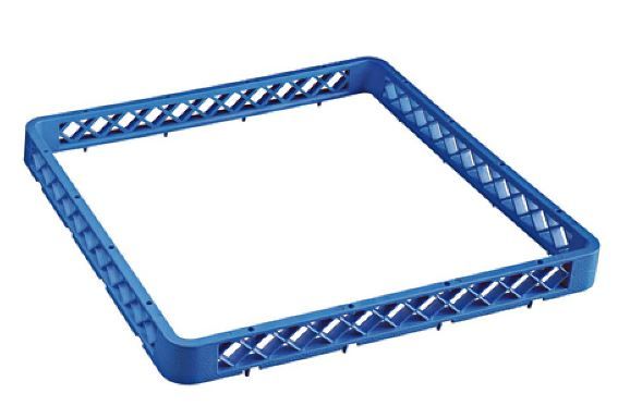Cesto quadrato in plastica maglia stretta