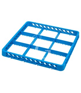 Cesto quadrato in plastica maglia stretta