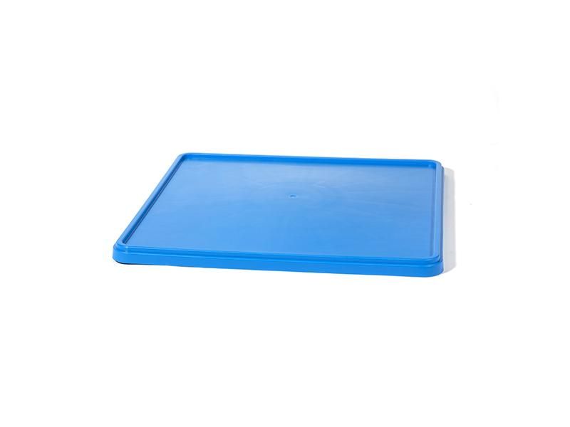 Cesto quadrato in plastica maglia stretta