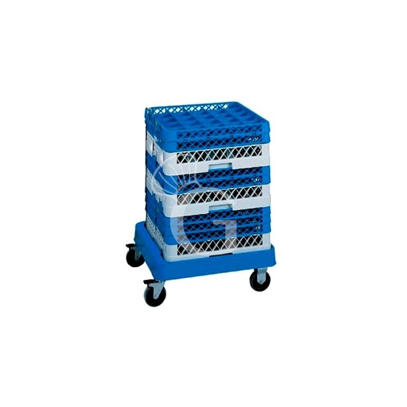 Geschirrkorbwagen, ohne Griff, B 530 mm x T 560 mm x H 210 mm