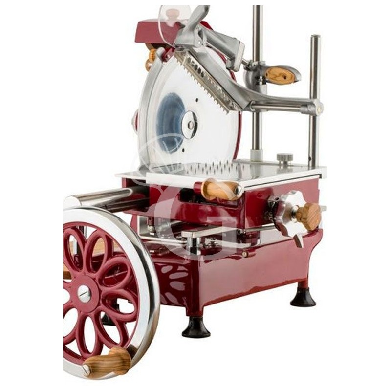 Knäufe aus Olivenbaumholz für Schwungrad Aufschnittmaschine Mod. 300