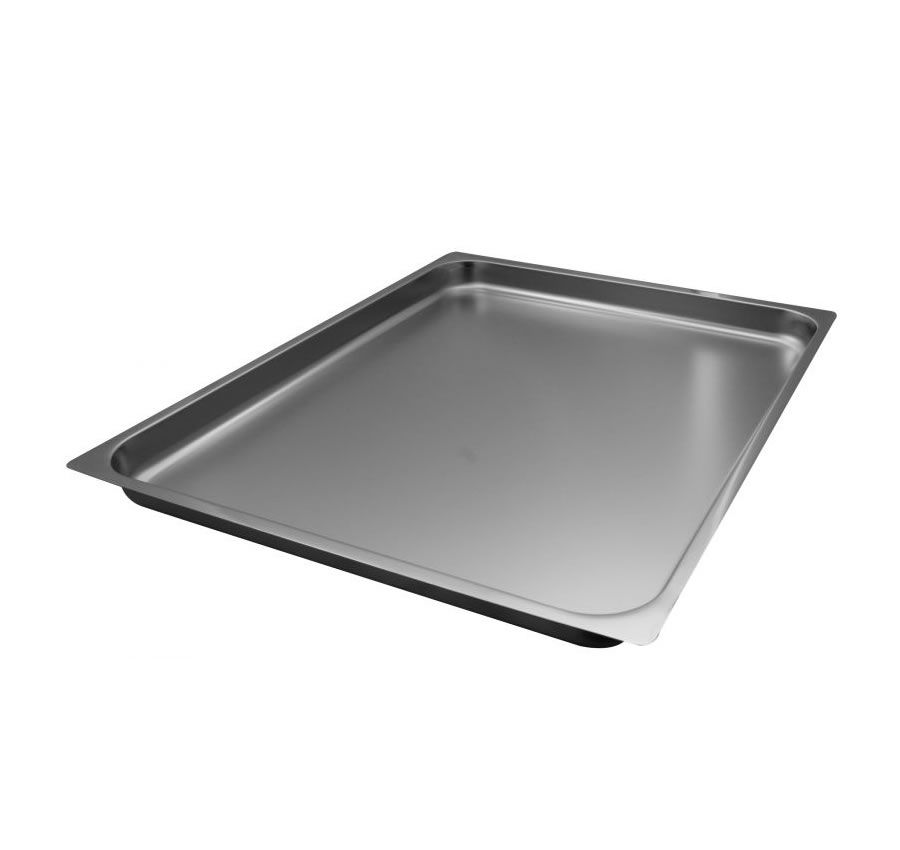 Backblech für Gasbackofen, 530 mm x 530 mm x 20 mm