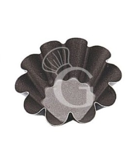 Tarteletteform/Briochebackform, geriffelt, rund, Ø 100 mm