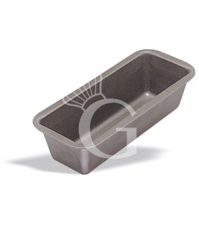 Kastenform/Backform mit Antihaftbeschichtung, rechteckig, Edelstahl, B 280 mm x T 100 mm x H 75 mm