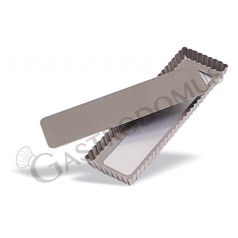 Tortenform mit Hebeboden, aus Edelstahl, B 350 mm x T 110 mm x H 25 mm Tortenform mit Hebeboden, aus Edelstahl, B 350 mm x T 110 mm x H 25 mm