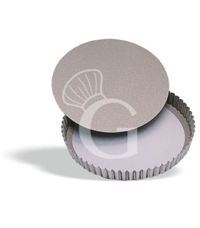 Tarteform mit Hebeboden, geriffelt, Ø 320 mm
