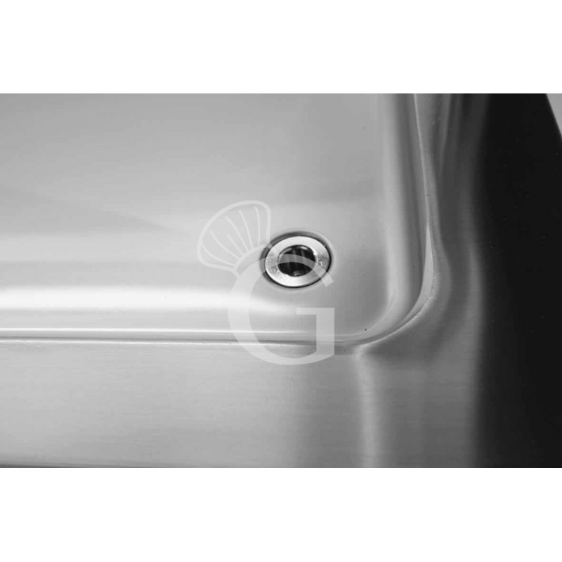 Einbau Bain-Marie, B 810 mm x T 640 mm x H 285 mm (Höhe des Beckens: 180 mm)