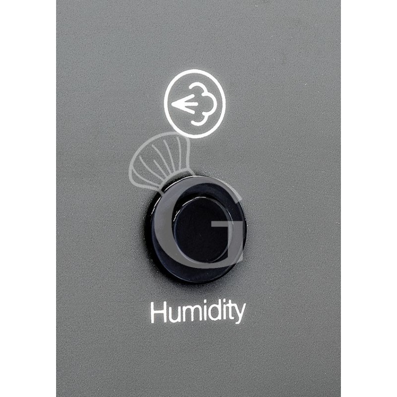 Elektro Heißluftofen, für die Bäckerei, Luftbefeuchter, Klapptür, mechanische Steuerung, einphasig, 4 Backbleche (600x400 mm)