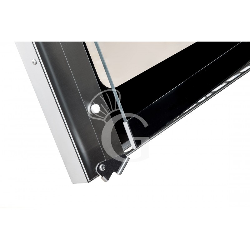 Elektro Heißluftofen, für die Bäckerei , Luftbefeuchter, dreiphasig, digitale Steuerung, 6 Backbleche (600x400 mm)