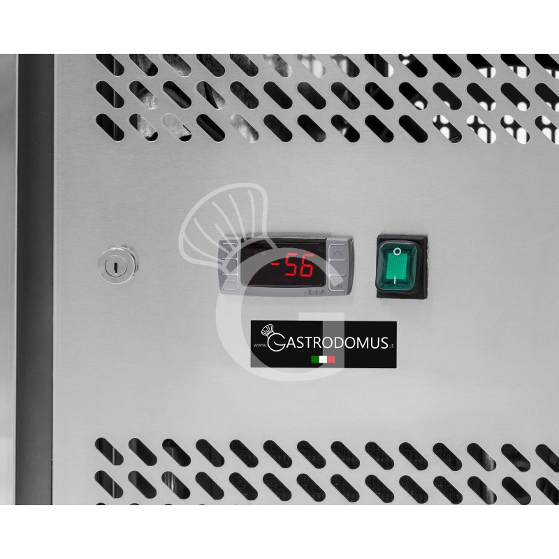 Konditorei-Kühltisch, 2-türig, Tiefe 800 mm, -2°C/+8°C, Granitplatte, Energieklasse C