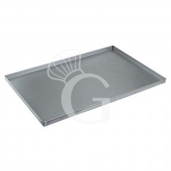 Backblech aus Aluminium, rechteckig, B 600 mm x T 400 mm x H 20 mm