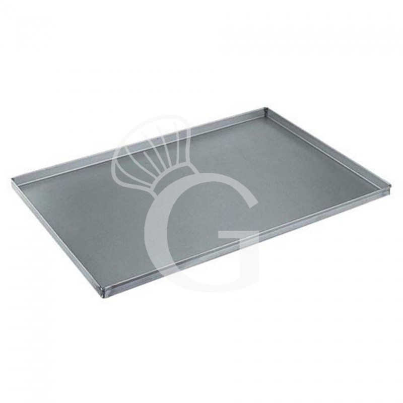 Backblech aus Aluminium, viereckig, B 600 mm x T 400 mm x H 40 mm