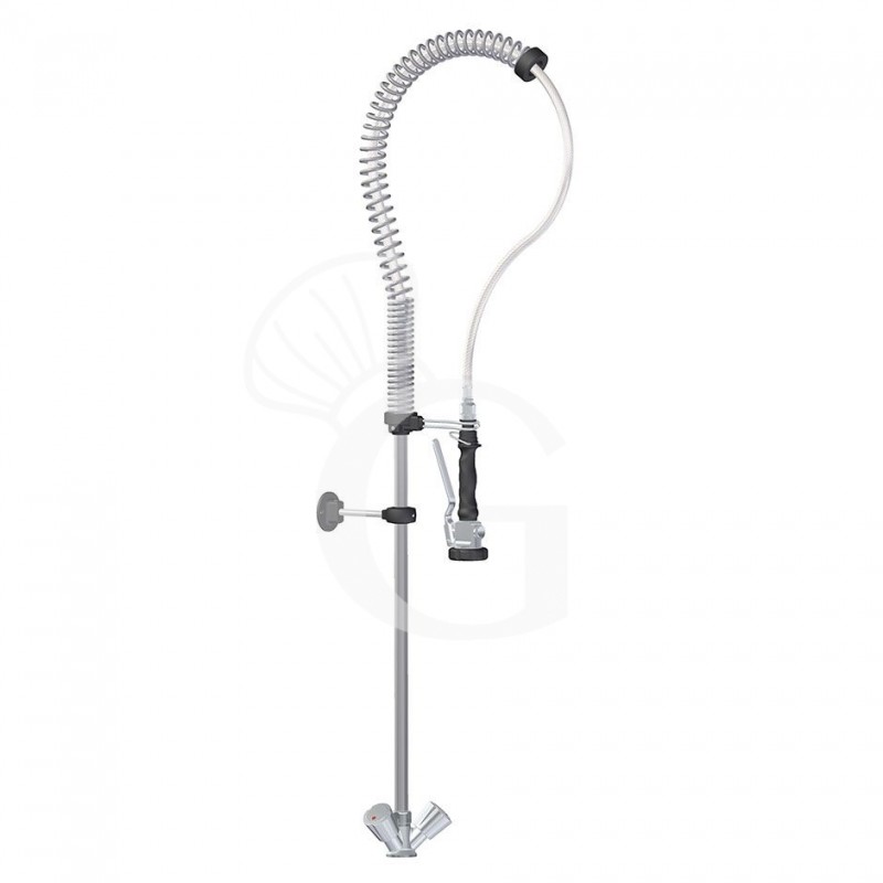 Einloch-Armatur mit Handbrause, 2 Griffe Einloch-Armatur mit Handbrause, 2 Griffe