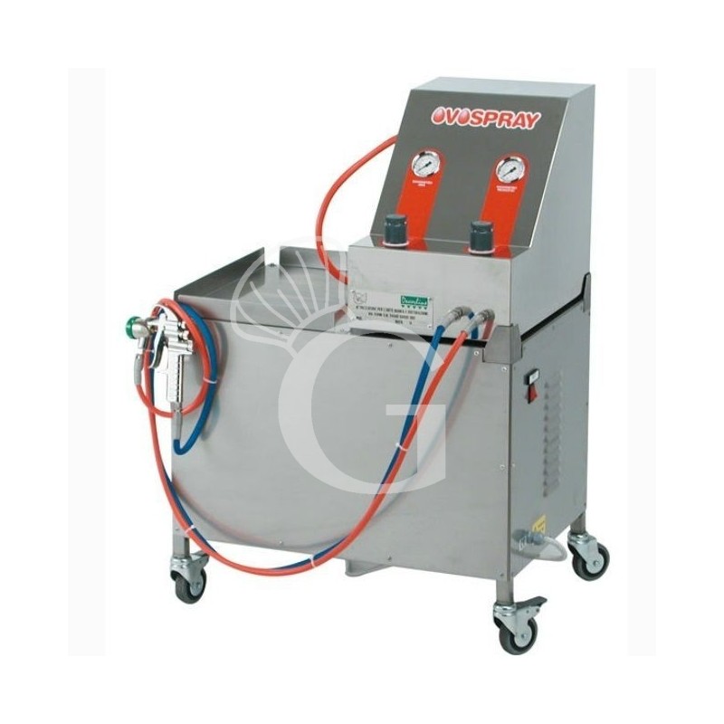 Ei-Sprühen B 650 mm x T 500 mm x H 1000 mm Ei-Sprühen B 650 mm x T 500 mm x H 1000 mm