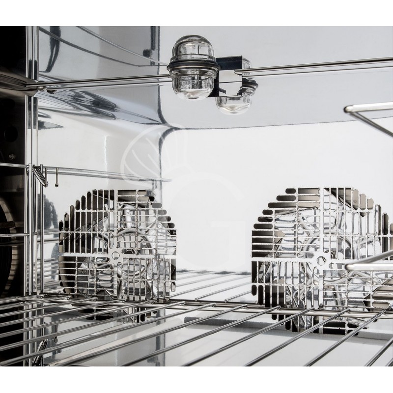 Elektro Heißluftofen für Croissants, Klapptür, mechanische Steuerung, 4 Backbleche (433x333 mm), 230 V, 3,3 kW