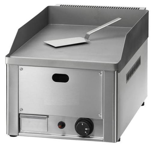 Gas Bratplatte - glatt, Tischgerät, 1 Kochzone aus pulverbeschichteten Stahl, 4000 W