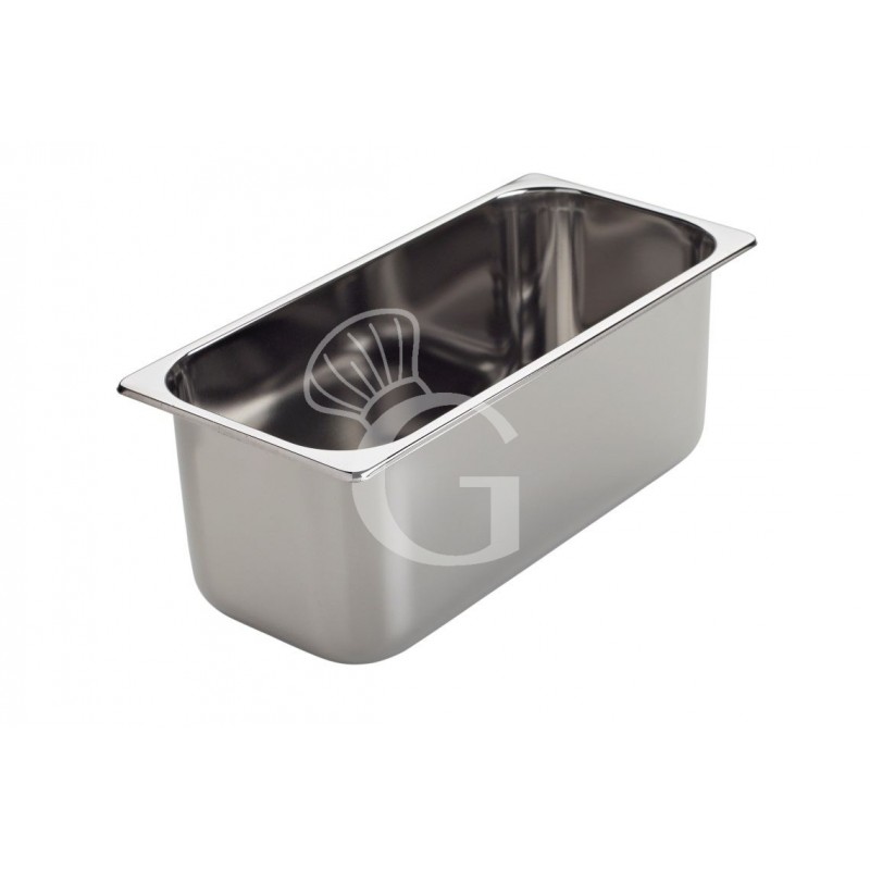 Eisbehälter, 3 L, Edelstahl, B 360 mm x T 165 mm x H 80 mm