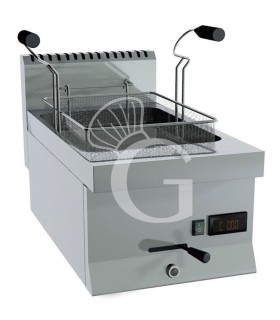 Elektrische Backwaren-Fritteuse, Tischgerät, 1 Becken (5 Liter) B 350 mm x T 650 mm x H 285 mm