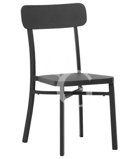 Metallstuhl "BASIC", lackiert, B 390 mm x T 390 mm x H 830 mm
