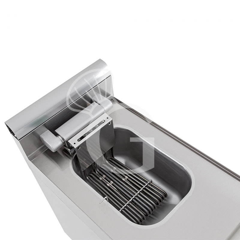 Profi Elektro-Fritteuse, Becken mit Heizelemente