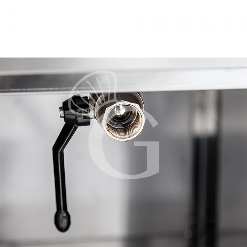 Profi Elektro-Fritteuse, Fettablasshahn