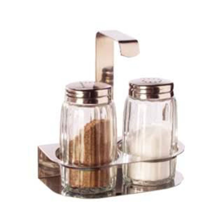 Salz-/ Pfefferstreuer-Set, Edelstahl