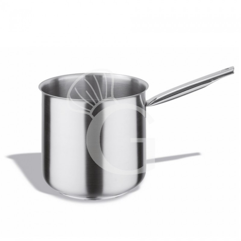 Bain-Marie Stielkasserolle / Stieltopf (6,2 Liter), Edelstahl, Ø 200 mm, H