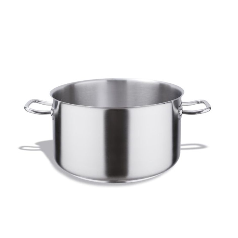 Kasserolle / Kochtopf (20,2 Liter), Edelstahl, hoch, Ø 350 mm, H 210 mm