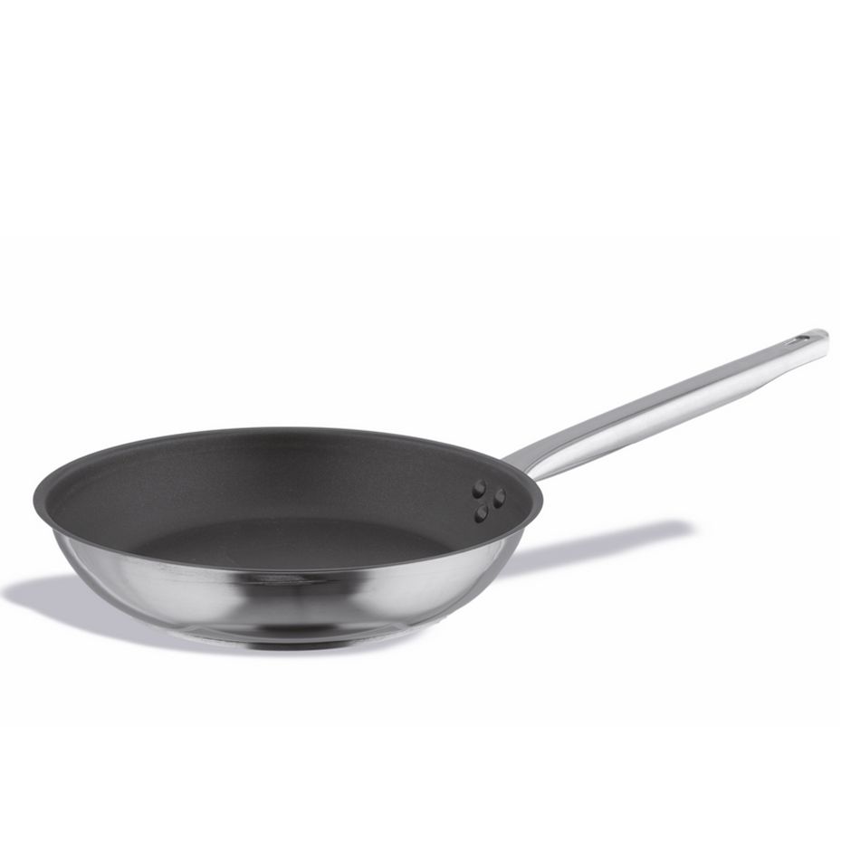 Edelstahlpfanne mit Antihaftbeschichtung, Ø 260 mm, H 50 mm