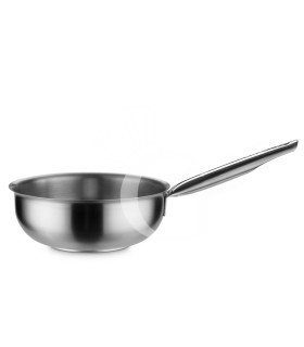 Konische Sauteuse mit Griff (2,2 Liter), Edelstahl, Ø 200 mm, H 75 mm