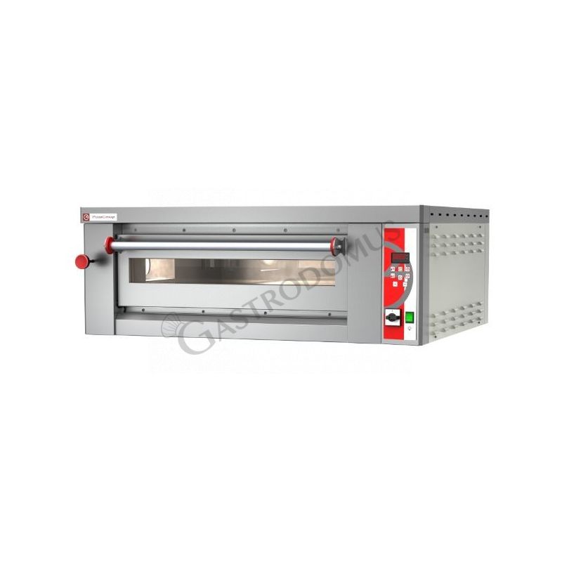 Elektro-Pizzaofen, 1 Backkammer, für 9 Pizzen (Ø 300/340 mm), digitale Steuerung