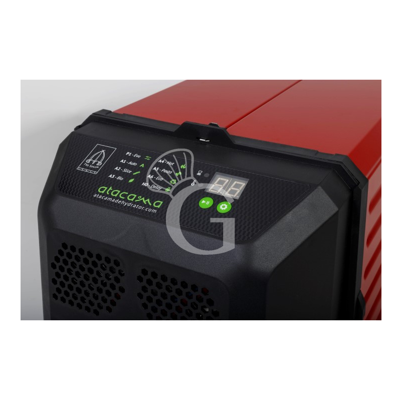 Dörrgerät / Dörrautomat, digitales Display, 500 W, B 270 mm x T 500 mm H 260 mm, 6 Einschübe