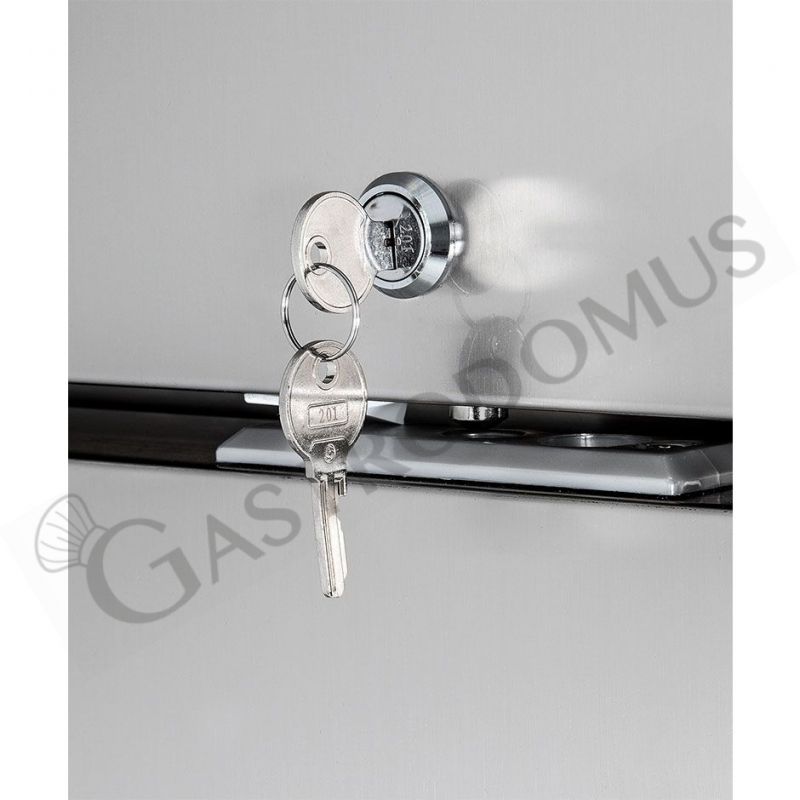 Tiefkühlschrank (1400 Liter), Umluftkühlung, 2-türig, -18°C/-22°C, Energieklasse C - verschließbar