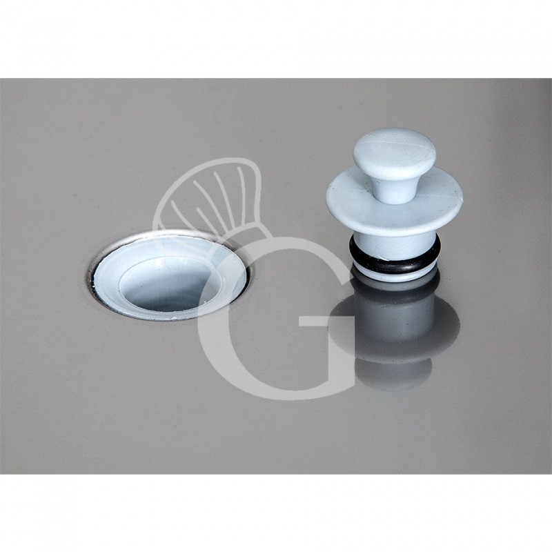 Ablassöffnung für das Wasser