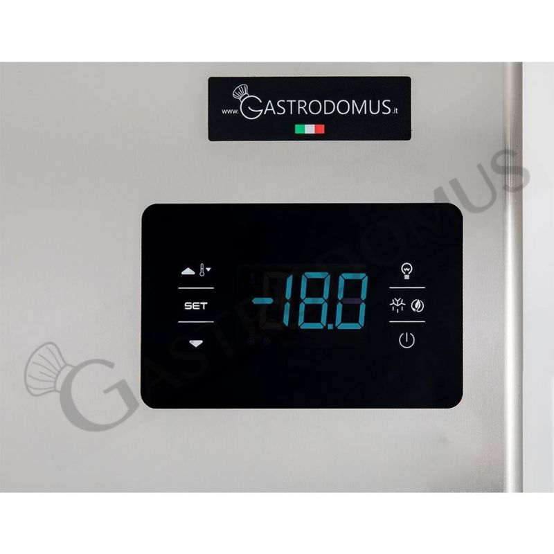 Tiefkühlschrank (1400 Liter), Umluftkühlung, 2-türig, -18°C/-22°C, Energieklasse C  - Display