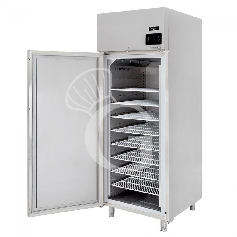 Innen des Eistiefkühlschranks.